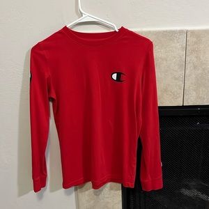 Champion unisex long sleeve shirt in great condition